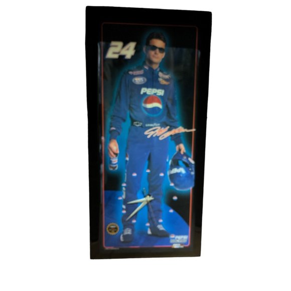 Jeff Gordon Jebco Pepsi Clock #1444 of 5,000 Limited Edition Autographed Clock - Picture 1 of 10
